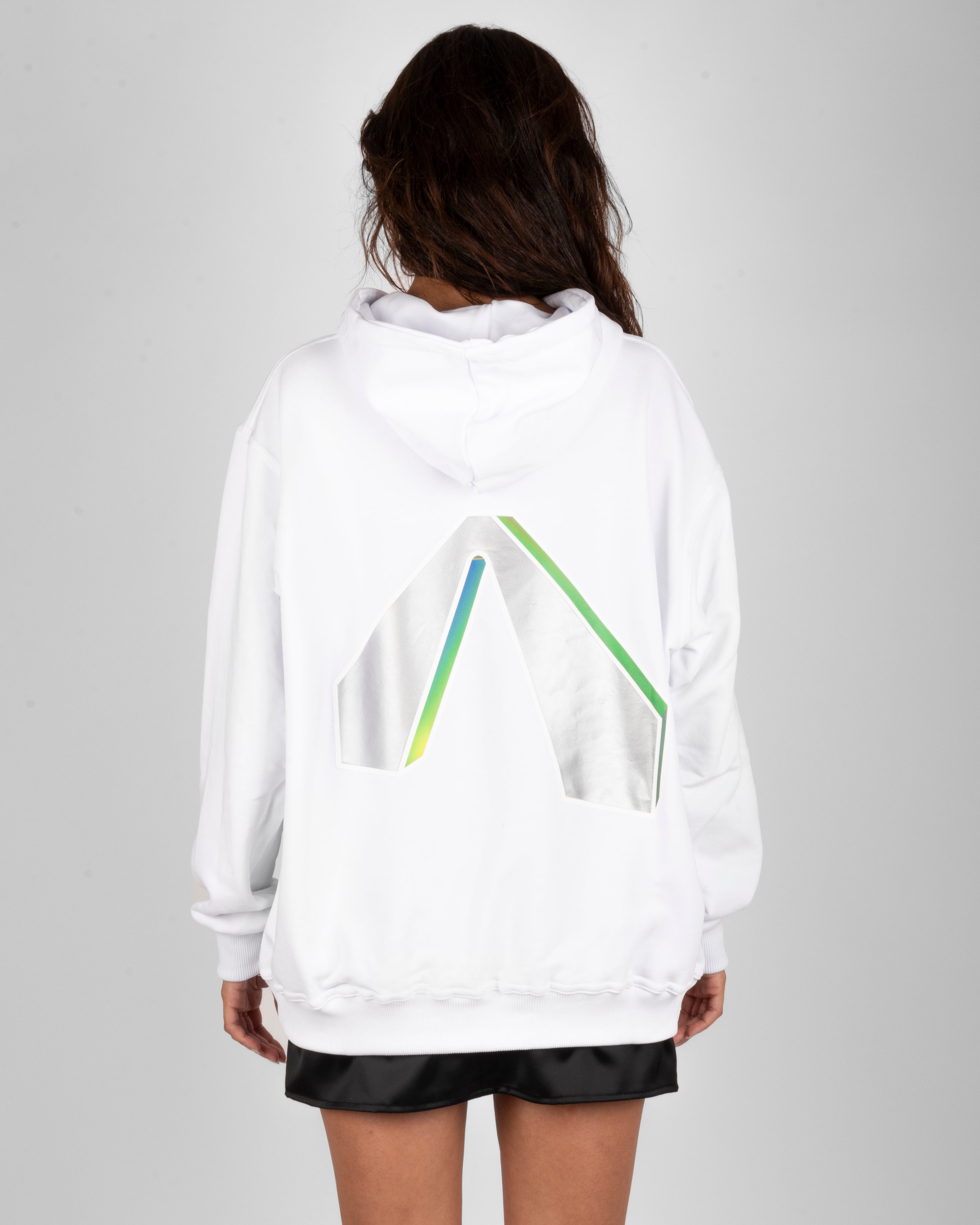 10.ATD White Hoodie and Print