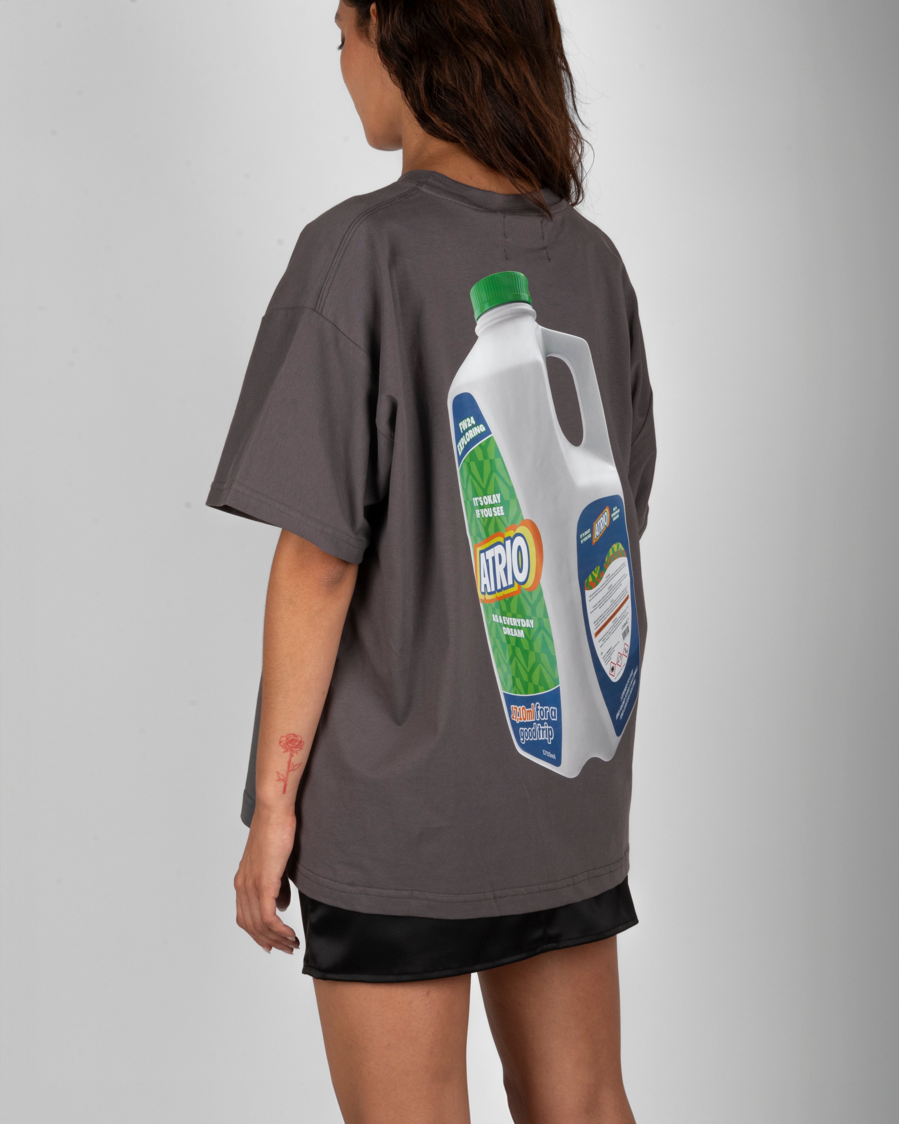 7.ATD Oversized Graphic Tee "You Look So Thirsty"