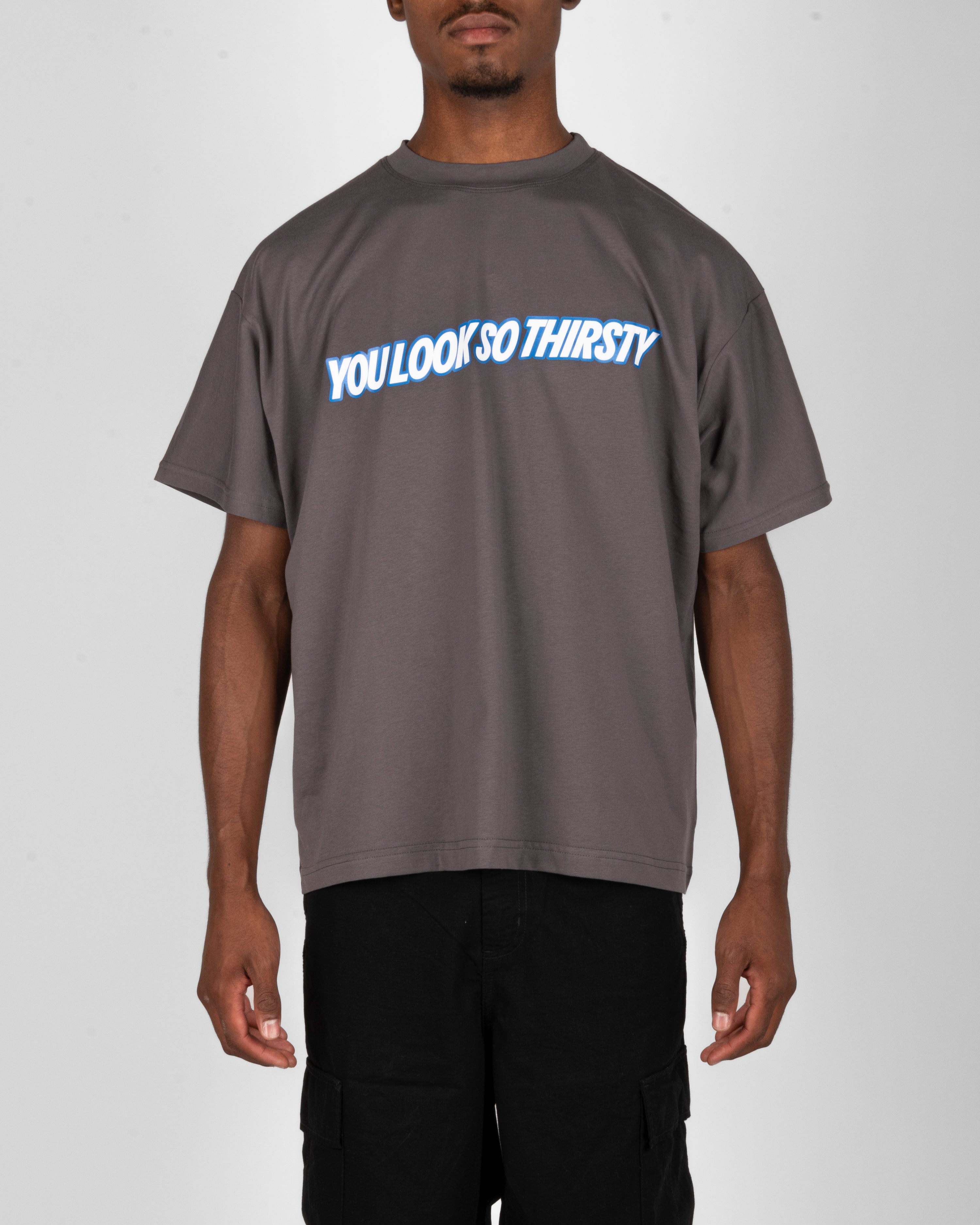 7.ATU Oversized Graphic Tee "You Look So Thirsty"