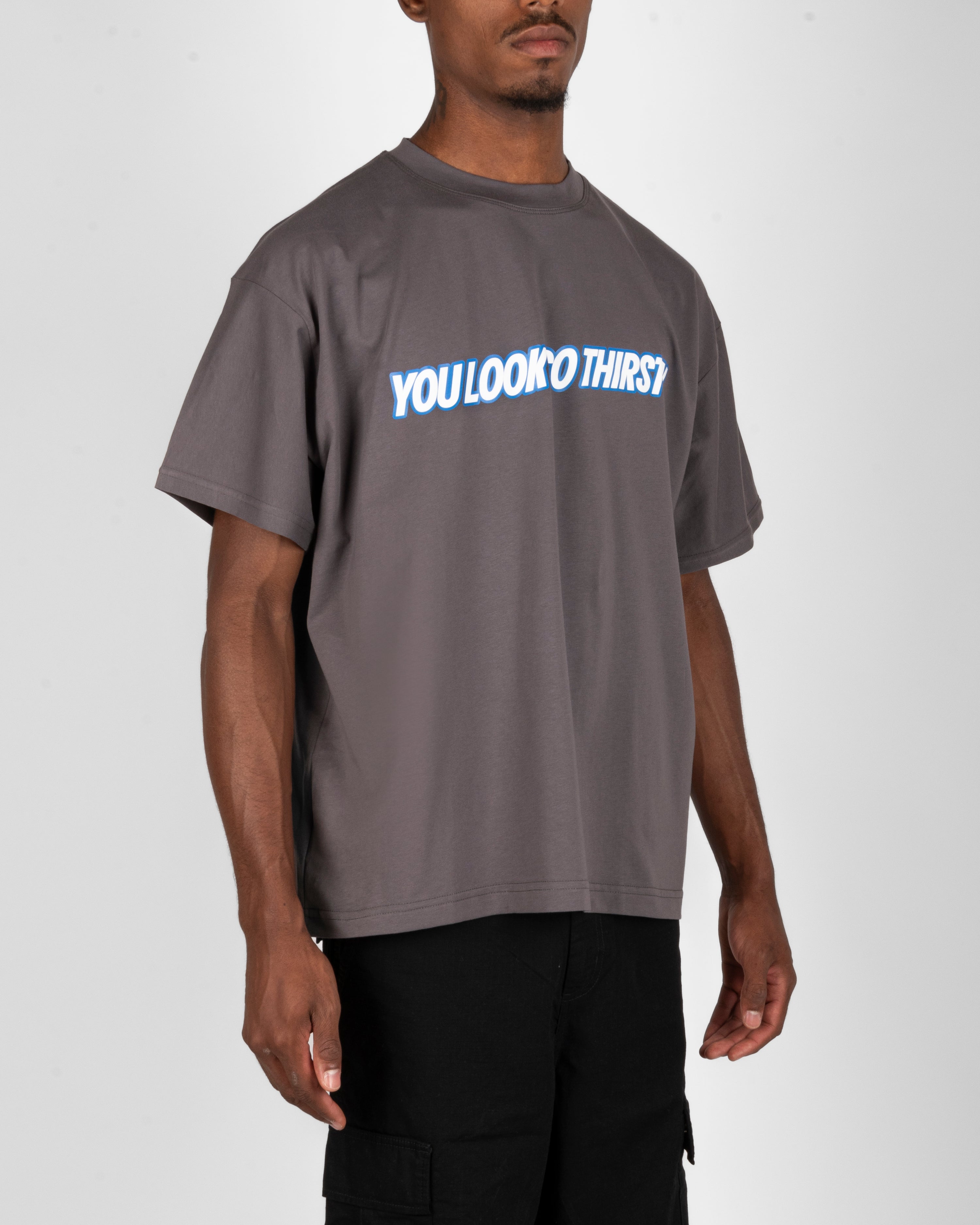 7.ATU Oversized Graphic Tee "You Look So Thirsty"