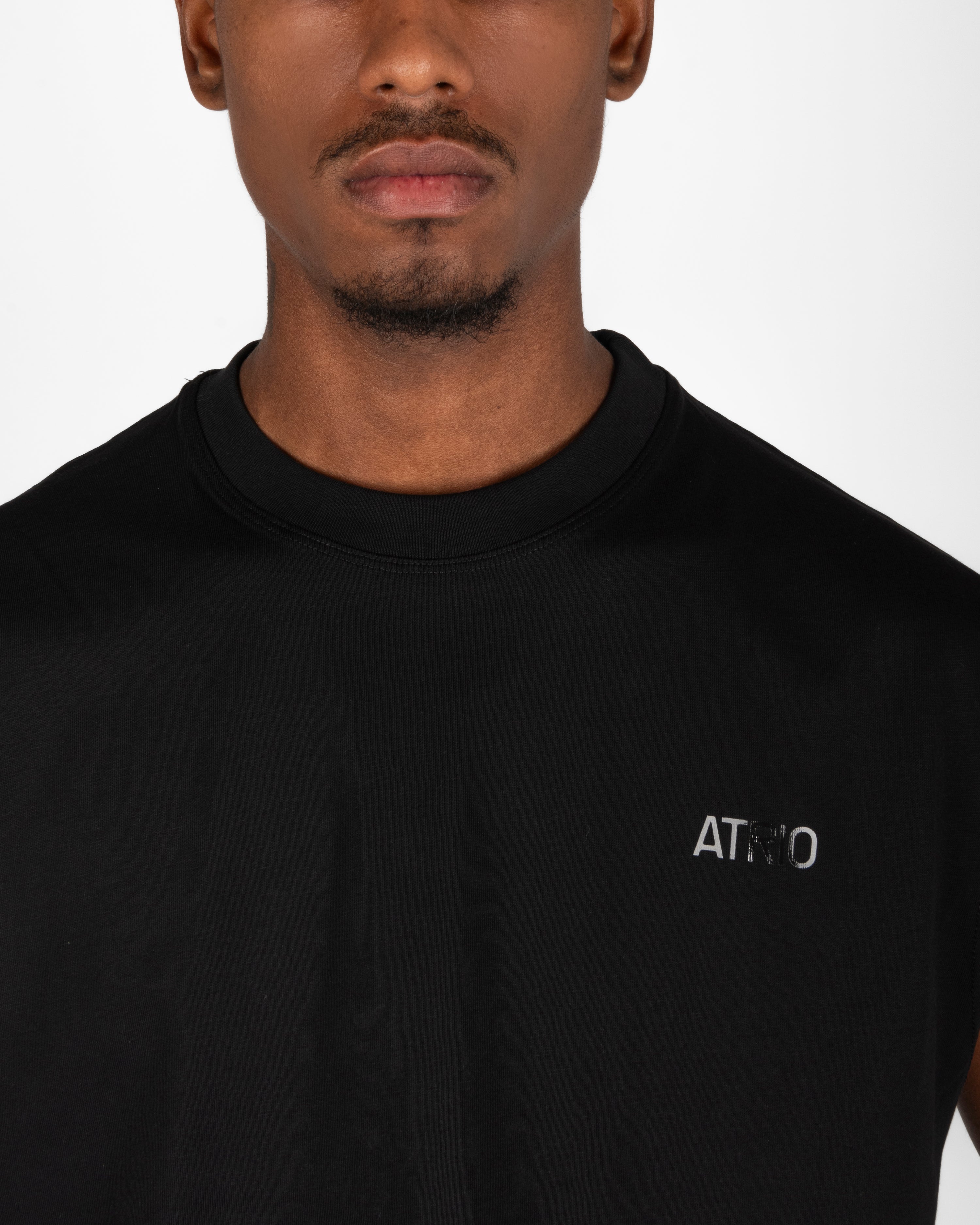 12.ATU Black Cotton Tank Top
