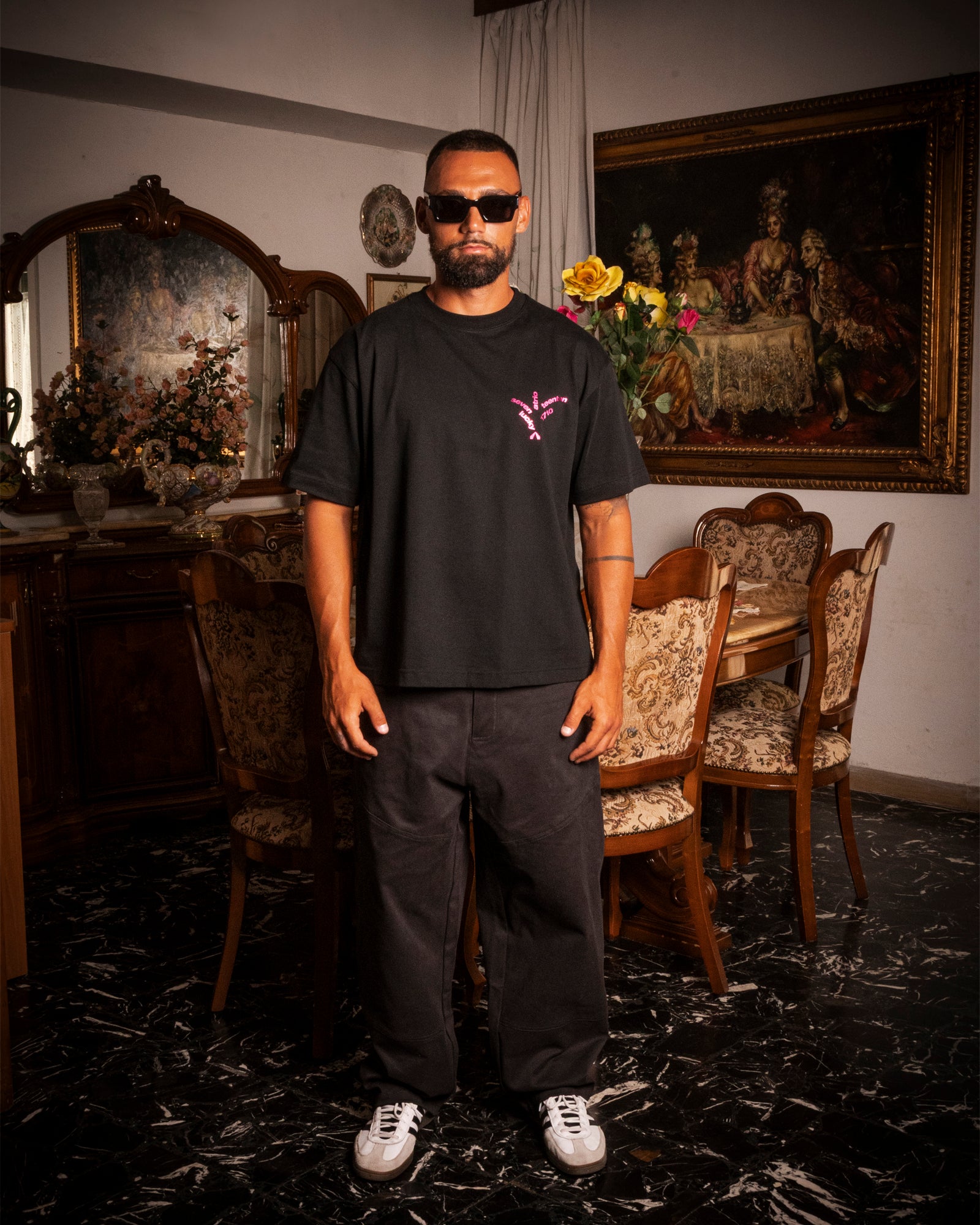 Black T-Shirt "Lolliplant"